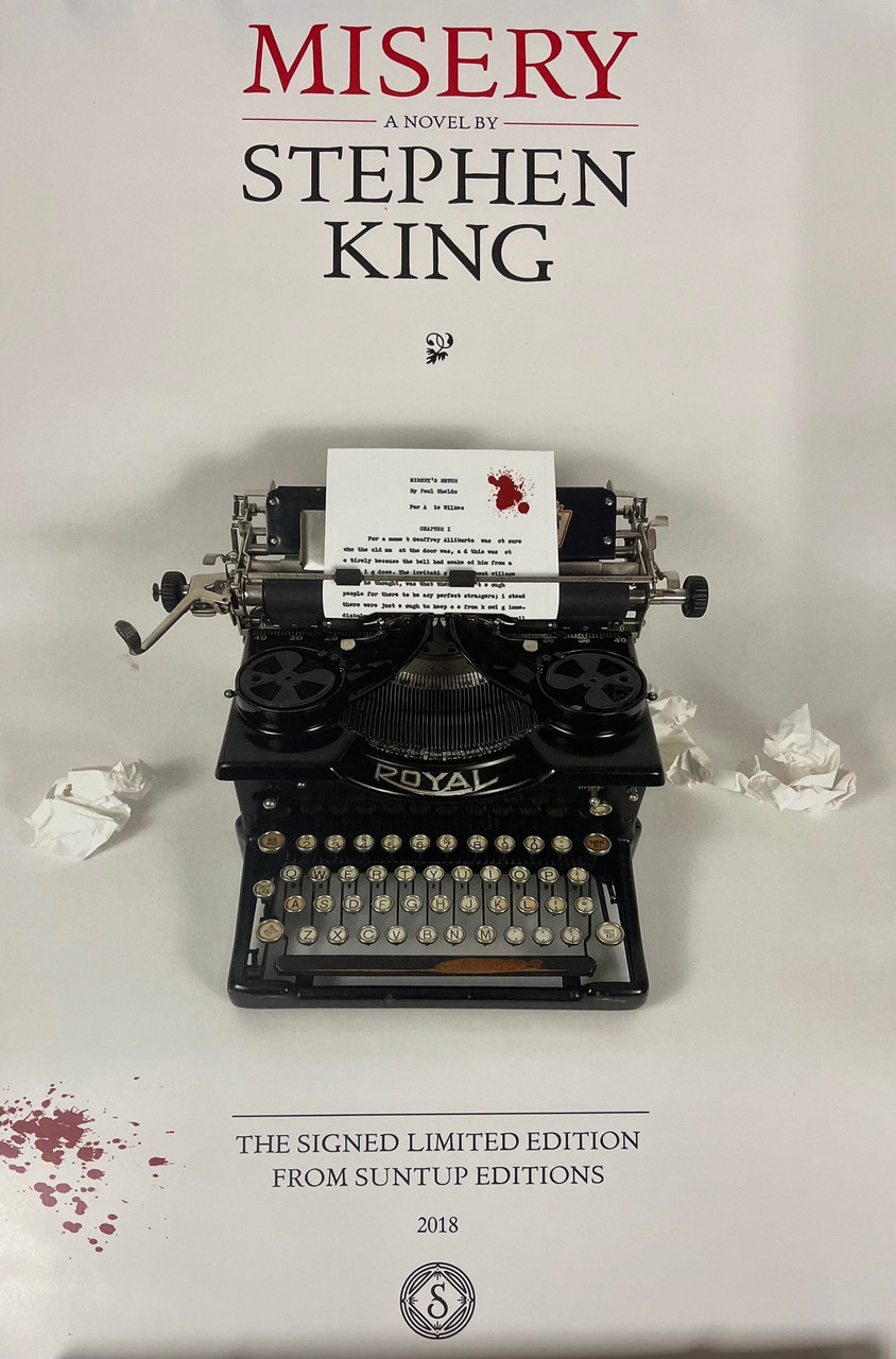 Stephen King "Misery" Signed Limited Edition No. 152 of 200 w/Publisher Bonus Items [Very Fine]