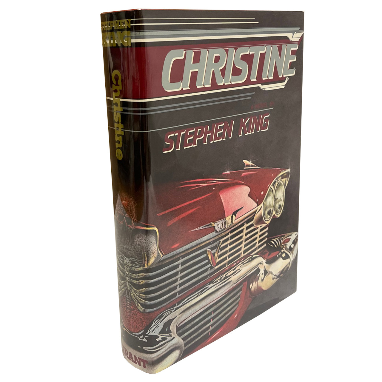 Stephen King "Christine" Slipcased Signed Limited Deluxe First Edition No. 830 of 1,000