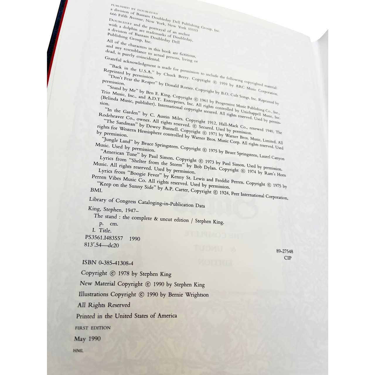Stephen King "The Stand: The Complete and Uncut Edition" Signed Limited First Edition, Deluxe Leather Bound "Coffin" Bible No. 494 of 1,250