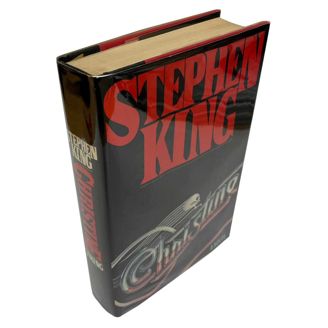Stephen King "Christine" Signed First Edition, First Printing (Date of Publication) Slipcased W/COA