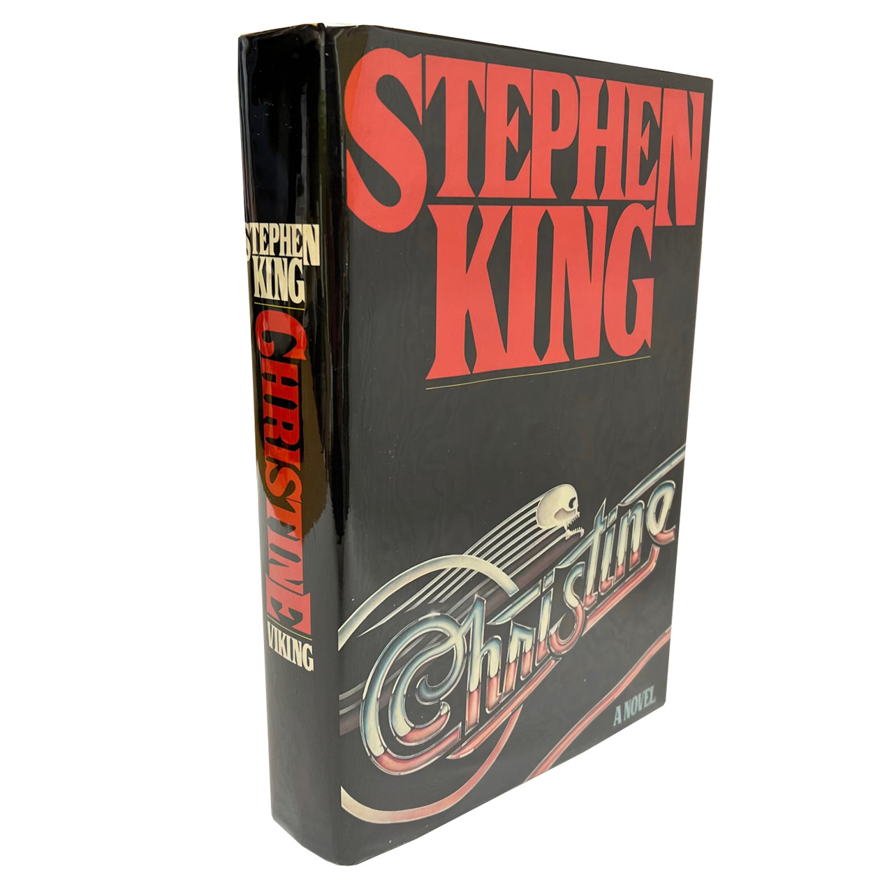 Stephen King "Christine" Signed First Edition, First Printing (Date of Publication) Slipcased W/COA