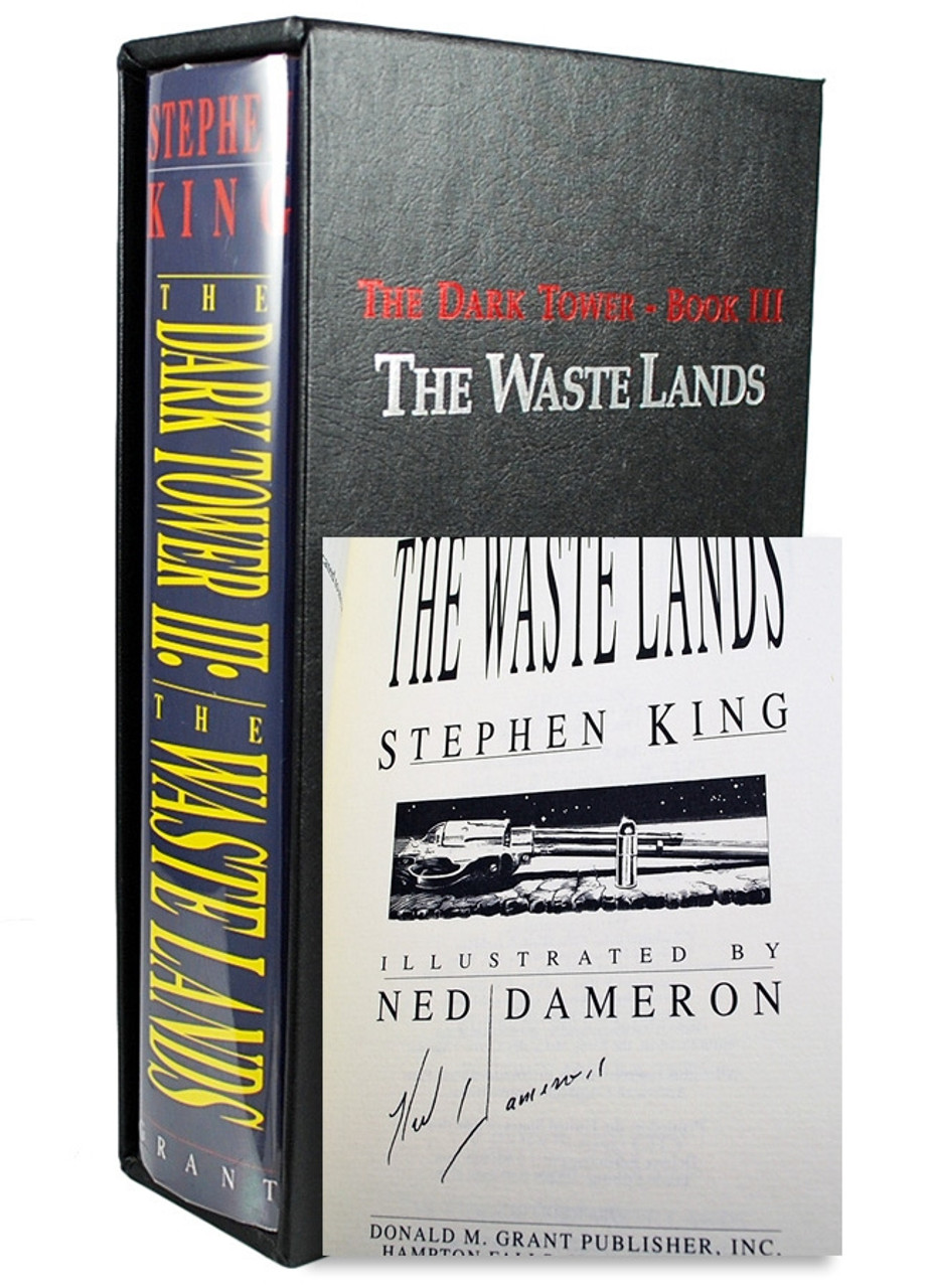 Stephen King Dark Tower Series Signed Artist Limited Edition Grand Publishers 9 Volumes Complete Collection - partial Matching Numbers.