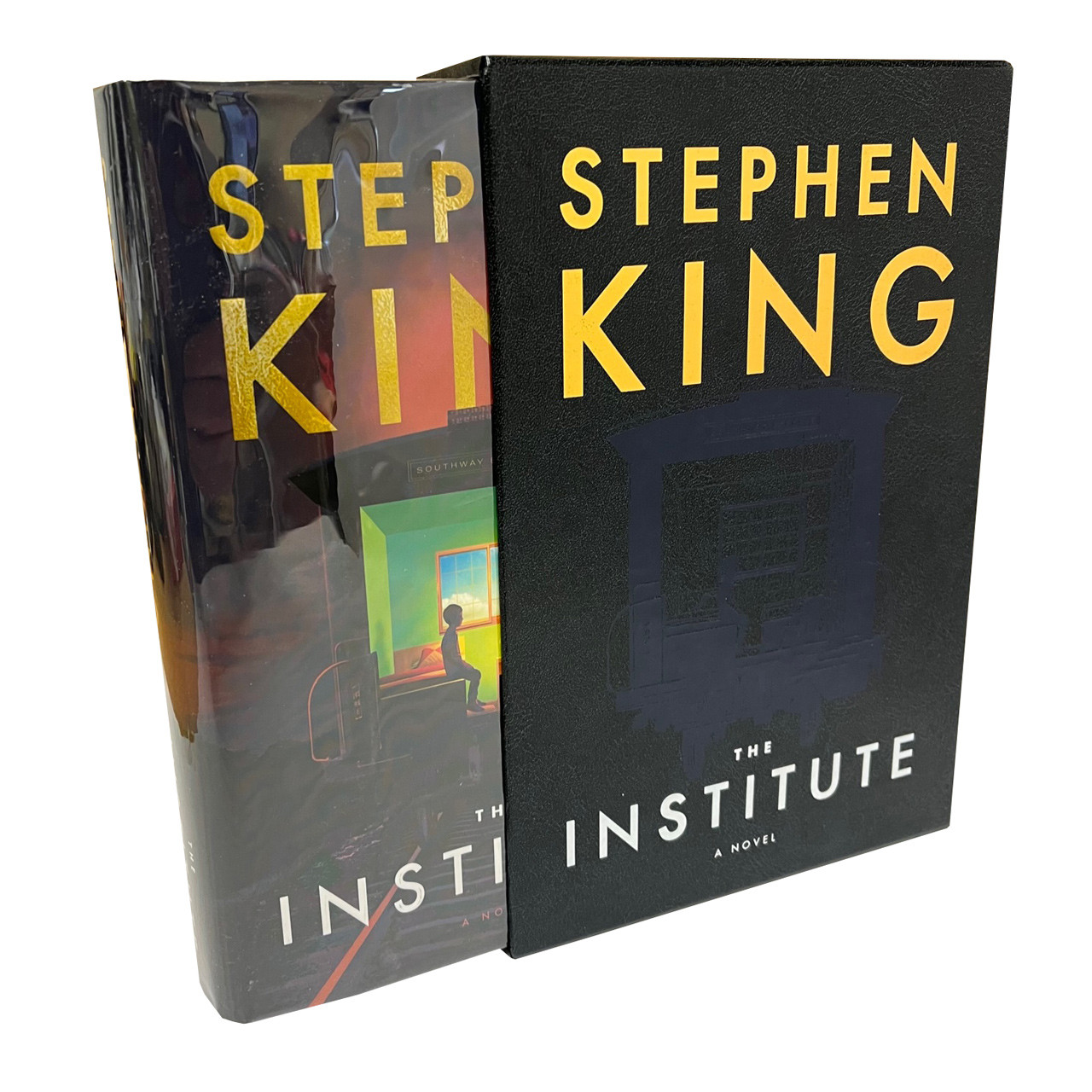 Stephen King "The Institute" Signed First Edition, First Printing, Slipcased w/COA [VF/VF Archival Sleeve Protection]