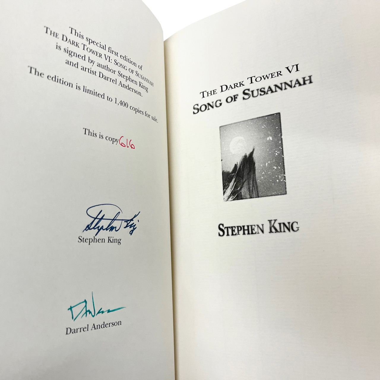 Stephen King "The Dark Tower" Signed Limited Edition, Complete Partial Matching Numbers 12-Volume Set, Signed Lettered Edition w/Purchasing Rights