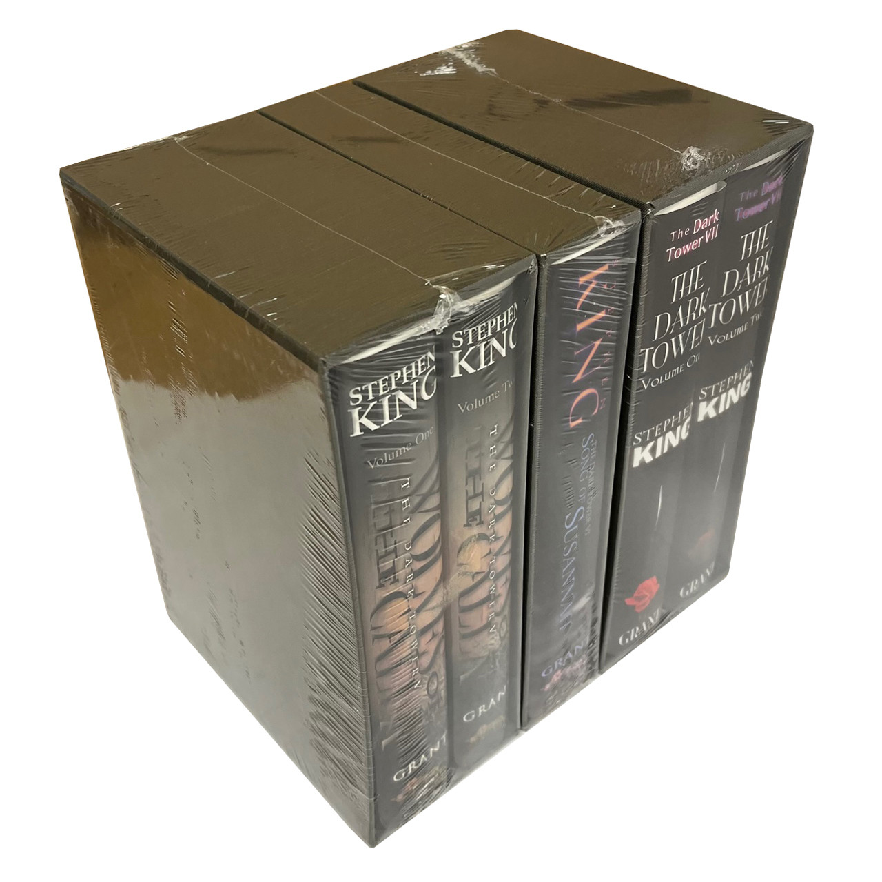 Stephen King "The Dark Tower" Volumes V, VI, VII Signed Limited Edition, 3-Volume Matching Numbers Set [Sealed]