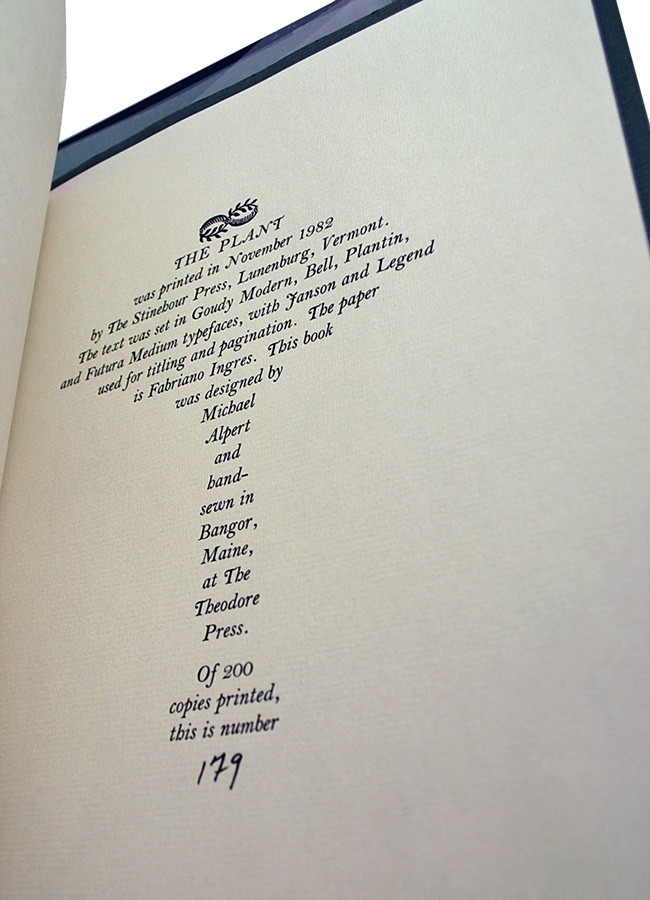 Stephen King "The Plant" Signed Limited Edition (Fine 3