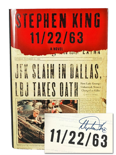 Stephen King "11/22/63" Signed First Edition, First Printing, Tray-cased w/COA