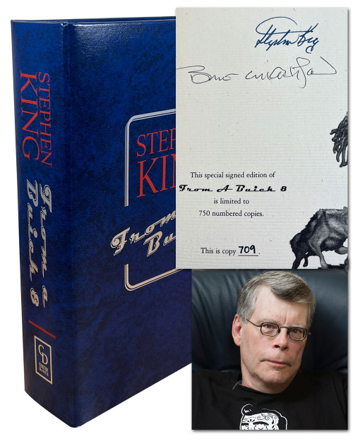 Stephen King "From A Buick 8" Signed Limited First Edition, Leather Bound Tray-cased No. 45 of 750