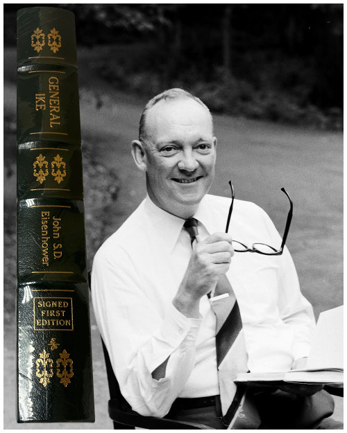 John S.D. Eisenhower "General Ike" Signed First Edition of 1,320 w/COA [Sealed]
