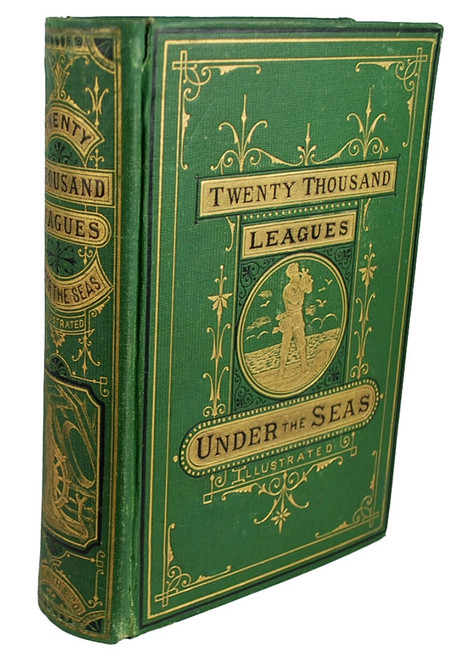 Geo M. Smith 1873 - Jules Verne TWENTY THOUSAND LEAGUES UNDER THE SEAS  First Edition/Second Printing [Near Fine]