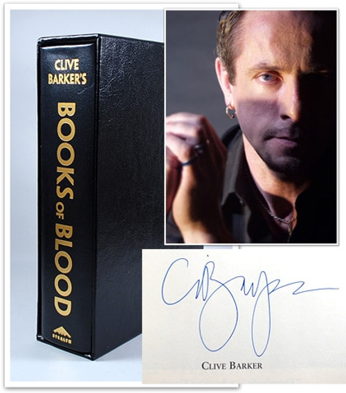 Clive Barker "Books of Blood" Signed Limited First Edition,
