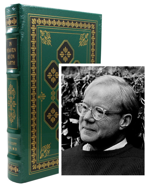 M. Scott Peck, M.D. "In Heaven As On Earth"  Signed First Edition, Leather Bound Collector's Edition of 1,500 [Sealed]