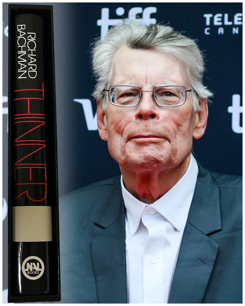 Stephen King (writing as Richard Bachman) "Thinner" Slipcased First Edition, First Printing [Fine/Fine]