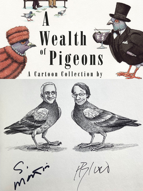 Steve Martin and Harry Bliss "A Wealth of Pigeons" Signed First Edition, Limited Slipcased Collector's Edition of 25 w/COA [Sealed]