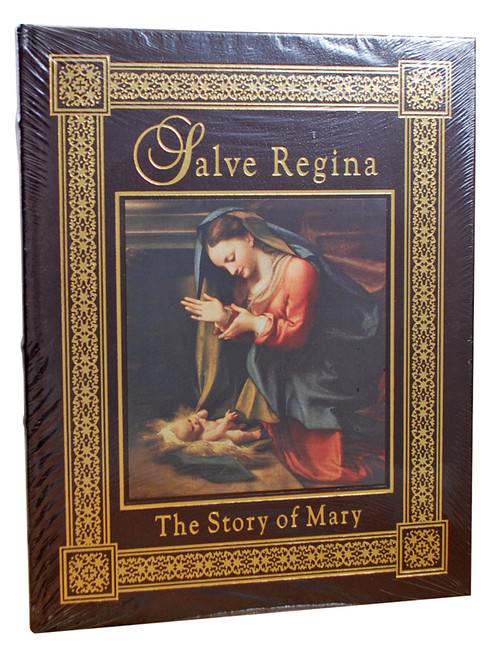 Jacques Duquesne "Salve Regina: The Story of Mary" Deluxe Limited Edition,  Leather Bound Collector's Edition [Sealed]
