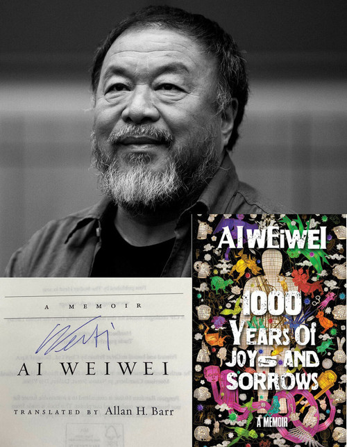 Ai Weiwei "1000 Years of Joys and Sorrows" Signed First Edition, Slipcased Limited Edition of 20 w/COA  [Sealed]