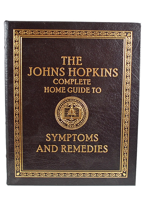 Easton Press "The John Hopkins Complete Home Guide to Symptoms and Remedies" Deluxe Limited Edition, Leather Bound Collector's Edition [Very Fine]