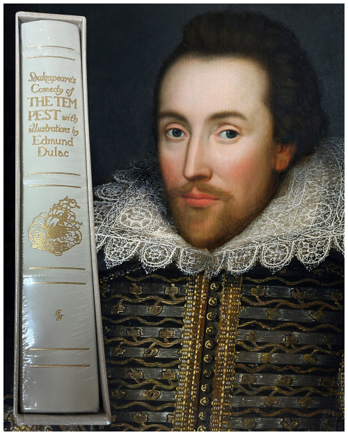 William Shakespeare "The Tempest" Deluxe Limited Edition, Leather Bound Slipcased Edition of only 400 [Sealed]