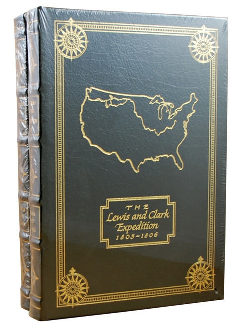 Easton Press, The Lewis and Clark Expedition (1803-1806) "Journals Of The Expedition" Limited Edition 2-Vol. Matched Set [Sealed]
