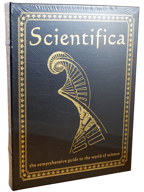 Allan Glanville "Scientifica: The Comprehensive Guide To The World Of Science" Deluxe Limited Edition, Leather Bound Collector's Edition [Sealed]