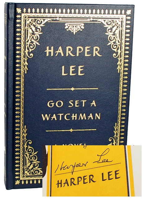 Harper Lee "Go Set A Watchman" Signed Limited Edition of only 500 Tray-cased