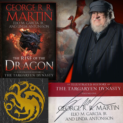 George R.R. Martin "The Rise Of The Dragon" Deluxe Signed First Edition, Slipcased Limited Edition of 100 [Very Fine/Sealed]