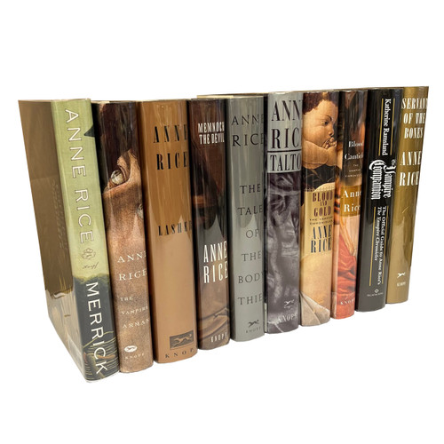 The Anne Rice Signed First Edition Library, 10-Volume Collector's Set w ...