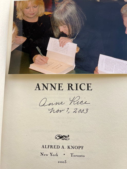 The Anne Rice Signed First Edition Library, 10-Volume Collector's Set w ...