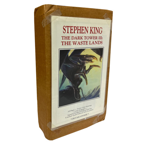 Stephen King "The Dark Tower III: The Wastelands" First Edition, First Printing [Sealed/Original Box]
