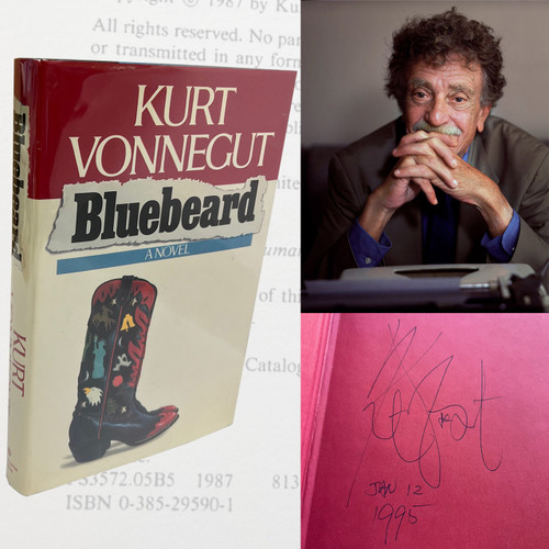 Kurt Vonnegut "Bluebeard" Signed First Edition/ First Printing w/COA