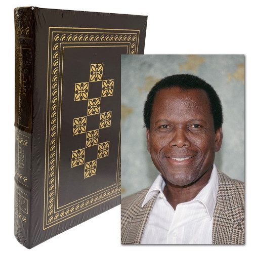Sidney Poitier "Life Beyond Measure" Signed First Edition, Leather Bound Collector's Edition w/COA [Sealed]