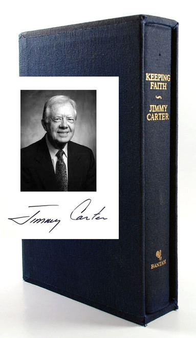 Easton Press Jimmy Carter  "Keeping Faith" Signed First Edition