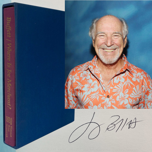 Jimmy Buffett "Where Is Joe Merchant?" Slipcased Signed Limited First Edition