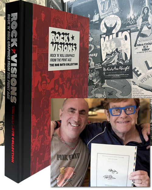 Rob Roth "Rock Visions: Rock 'n' Roll Graphics From The Print Age" Deluxe Signed Limited Edition No. 309 of 500 Box Set  w/Bonus Items