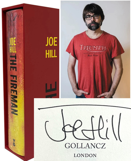 Joe Hill "The Fireman" Slipcased UK Signed First Edition, First Printing [Very Fine]