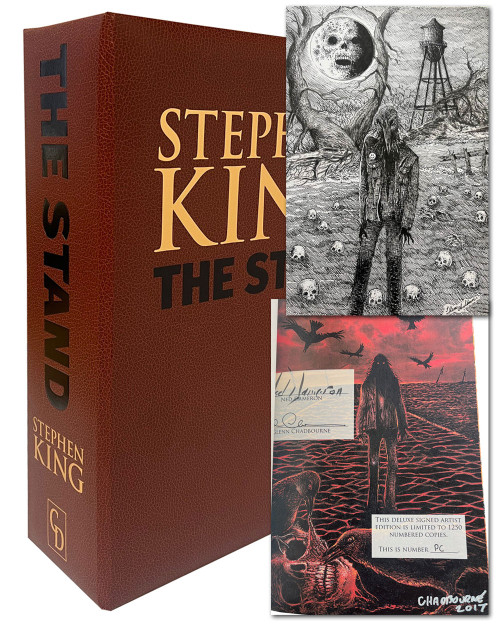 Stephen King "The Stand" Traycased Signed Artist Limited Edition "PC" of 1,250 w/Original Artist Drawing