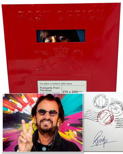 Ringo Starr "Postcards From The Boys" Signed Limited Deluxe Edition No. 307 of 350 [Very Fine]