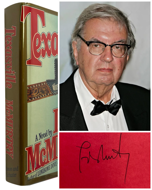 Larry McMurtry "Texasville" Signed First Edition, First Printing w/COA