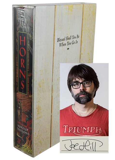 Joe Hill "Horns" Signed Limited Artist Edition of 1,000 Slipcased [Sealed]