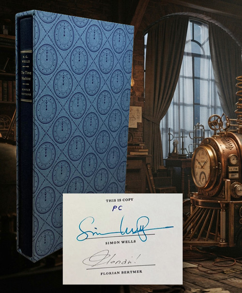 H.G. Wells "The Time Machine"  Slipcased Signed Limited Edition of 250, "PC" Edition [Very Fine]