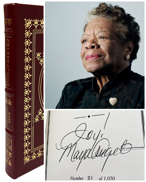 Maya Angelou "Celebrations: Rituals of Peace and Prayer" Signed Limited First Edition No. 21 of 1,050 w/COA