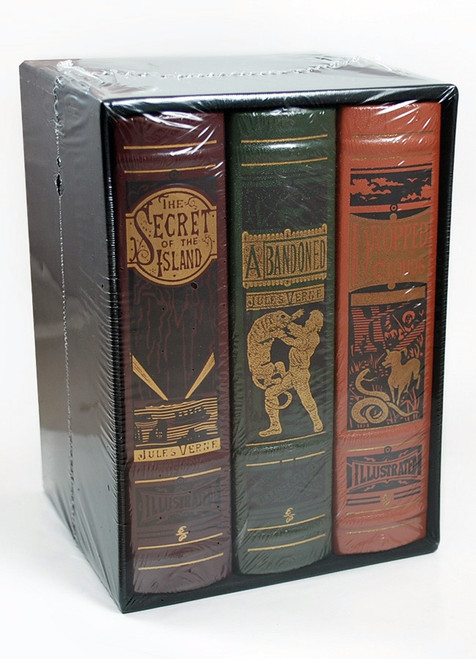 Easton Press, Jules Verne, Deluxe Limited Edition, Leather Bound Collector's Set of only 400, Slipcased [Sealed]
