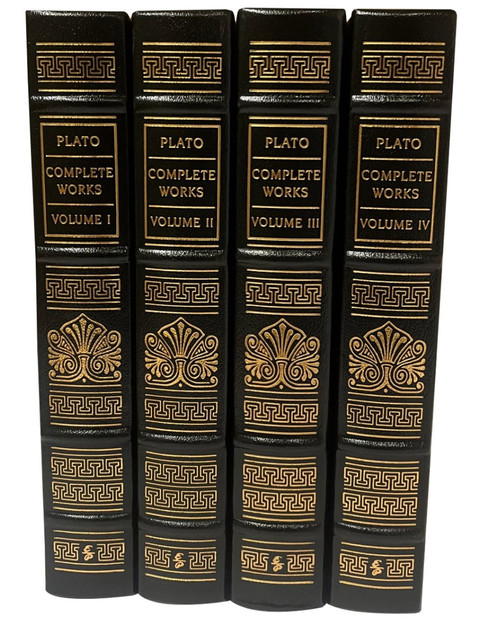 Easton Press "Plato: Complete Works" Leather Bound Limited Edition, Complete 4 Volume Matching Set Easton Press "Plato: Complete Works" Leather Bound Limited Edition, Complete 4 Volume Matching Set