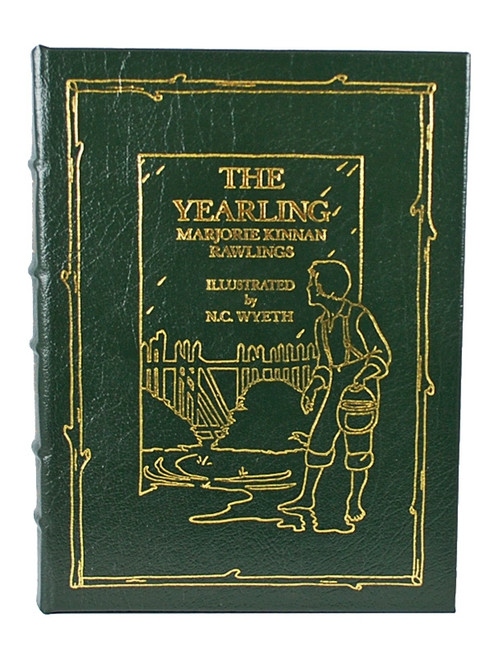 Easton Press, Marjorie Rawlings "The Yearling" Leather Bound Collector's Edition, Illustrated [Very Fine]