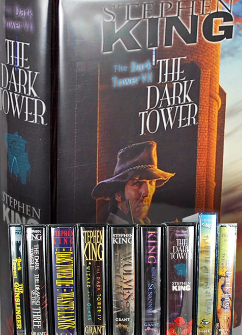 Stephen King Dark Tower Series Signed Artist Limited Edition Grand Publishers 9 Volumes Complete Collection - partial Matching Numbers.