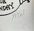Kurt Vonnegut "ADIOS" or "Goodbye Blue Monday" Signed Limited Edition Silkscreen No. 658/700 , Matted and Framed Fine Art Print [Very Fine]