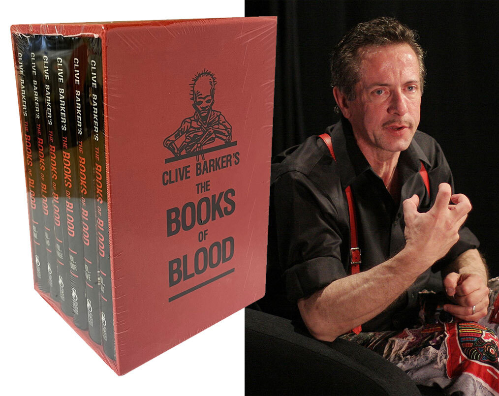 洋書 Clive Barker Set of 6 Books Of Blood Omnibus Vol (1-3) & (4-6) Collection 2 Books Set By