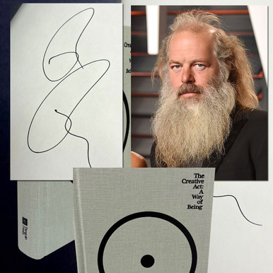 Rick Rubin The Creative Act: A Way of Being Signed First Edition, Limited  Slipcased Collector's Edition of 25 w/COA [Double-Sealed]