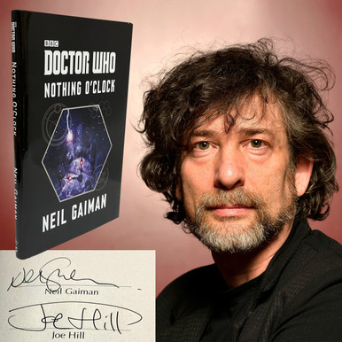 Doctor Who & Neil Gaiman ハードカバー Nothing O'Clock by Neil Gaiman Signed Deluxe Lettered Edition