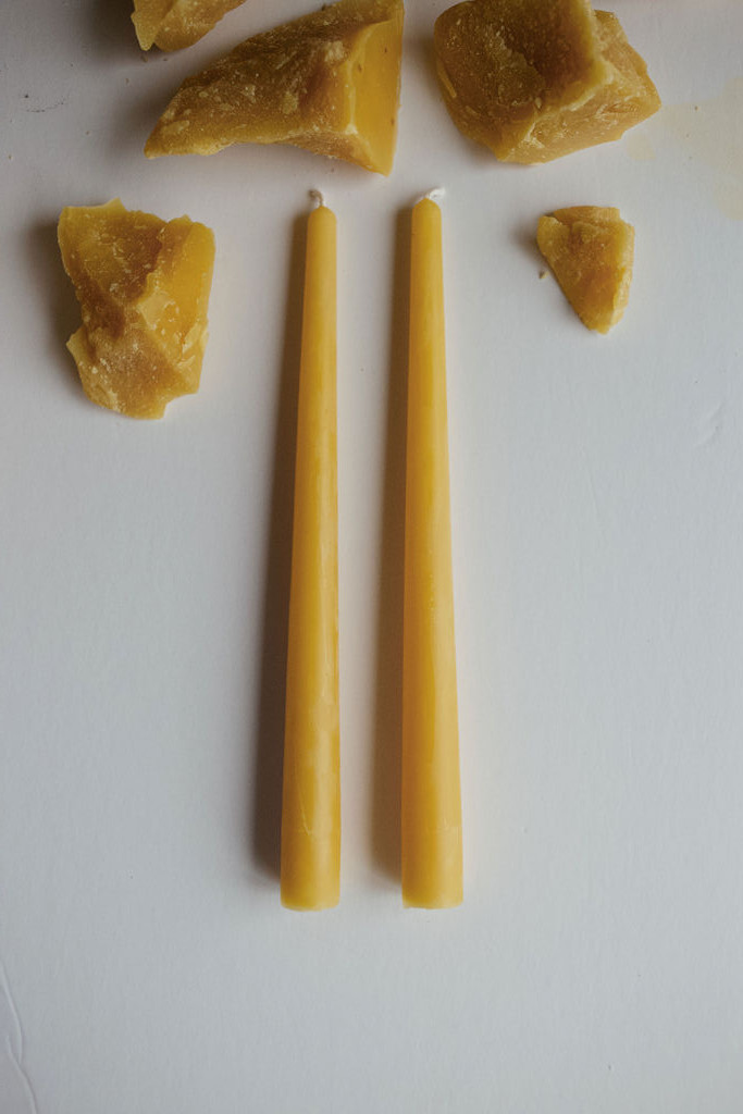 Tonn's Honey Taper Beeswax Candles